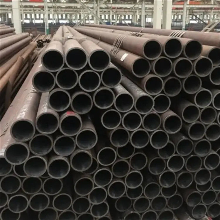 Pipe de tuyauterie sans soudure en acier au carbone soudée ST37 C45 A106 Gr.B A53 20# 45# Q355B