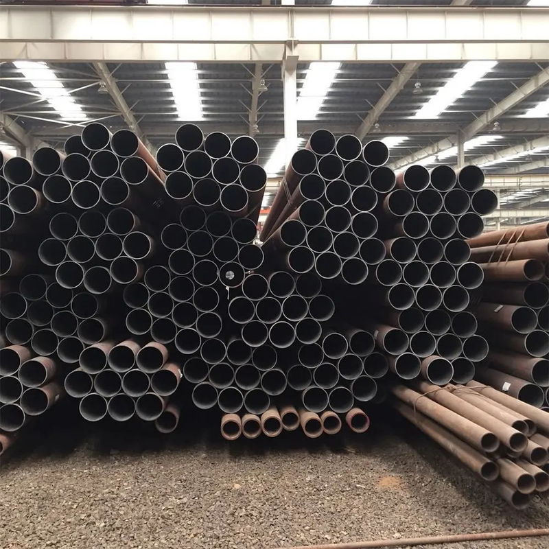 Production de tubes ronds en acier doux sans soudure de précision