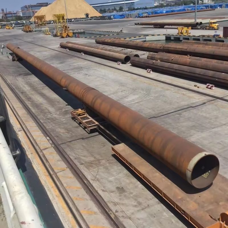 Pipe en acier au carbone haute pression St37 St52 A106b Pipe en acier au carbone sans soudure pour pétrole et gaz